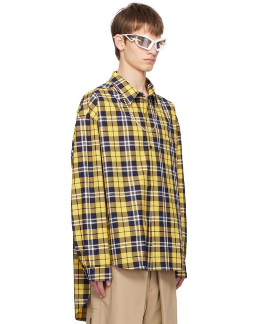 Givenchy Multicolor Check Shirt for men