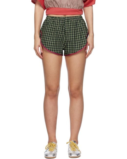 SC103 Green Beam Shorts