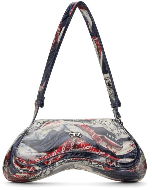 DIESEL Metallic Off- & Play Crossbody Bag