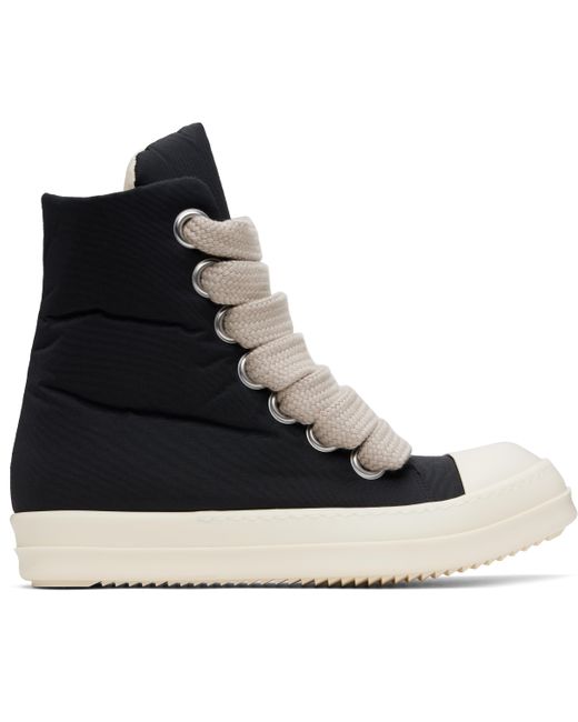 Baskets Rembourrées Noires À Laçage Surdimensionné Rick Owens pour homme en coloris Black