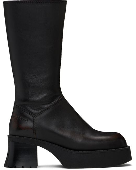 Miista Black Ilse Boots