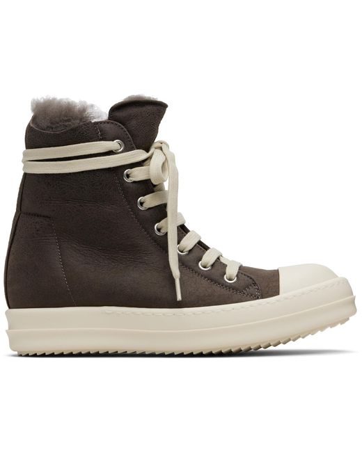 Rick Owens Black Concordians Sneakers