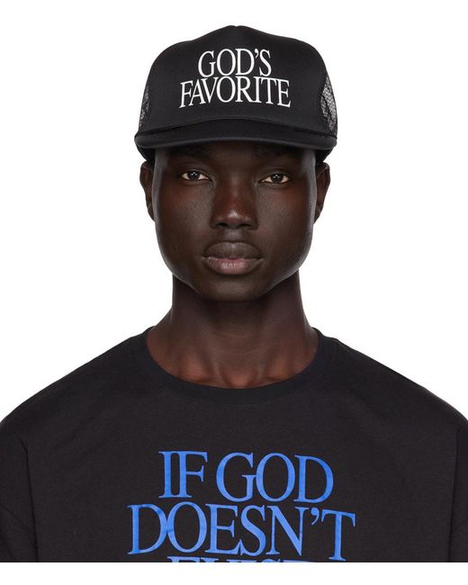 PRAYING 'god's Favorite' Cap in Black for Men | Lyst UK