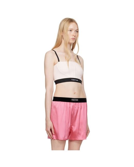 Tom Ford Pink Modal Signature Camisole
