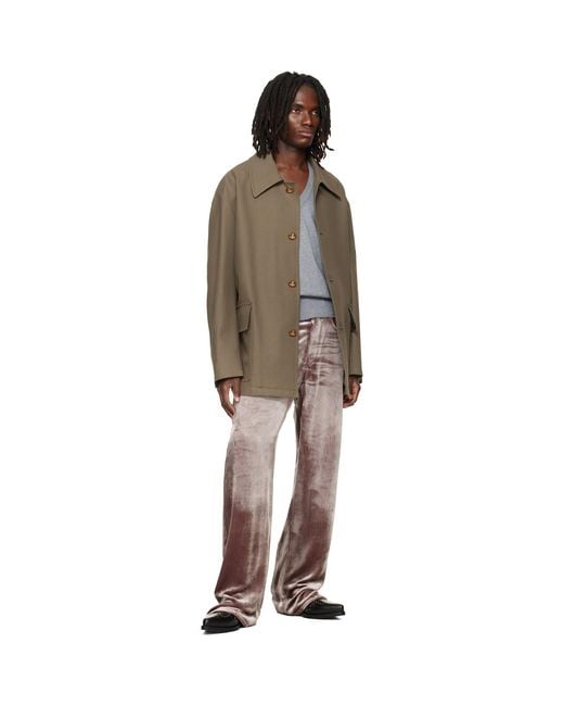 Vivienne Westwood Brown Khaki Donkey Jacket for men