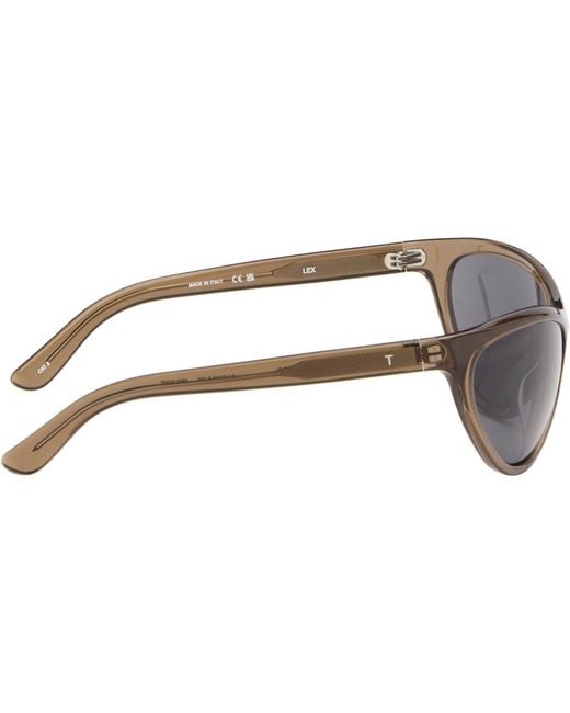 THISTLES Gray 'The Lex' Sunglasses