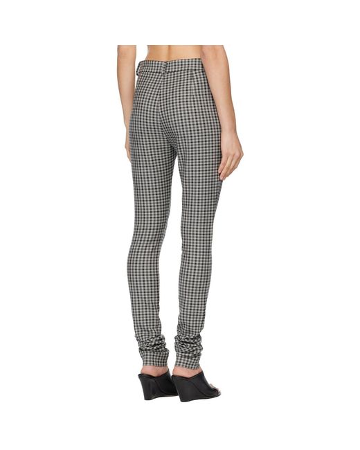 Acne Black Wool Leggings