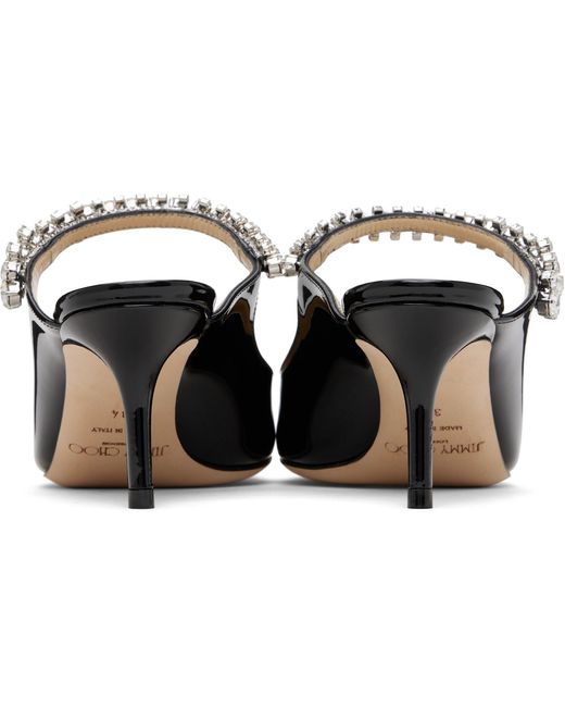 Jimmy Choo Black Bing 65 Mules