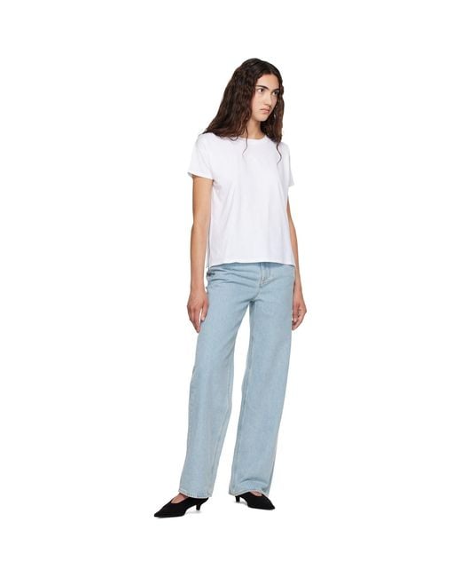 Loulou de Saison White Basiluzzo Lds T-Shirt