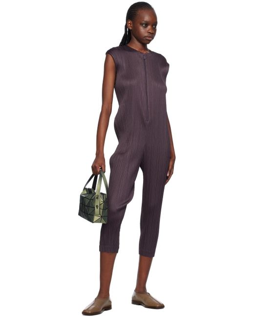 Pleats Please Issey Miyake Purple Monthly Colors November Jumpsuit