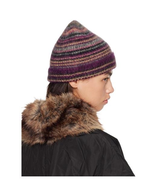 Isabel Marant Brown Morenne Mohair Beanie