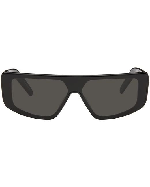Rick Owens Black Performa Sunglasses