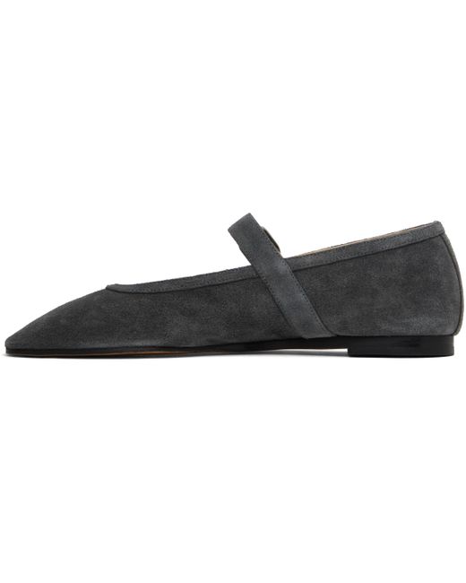 Le Monde Beryl Mary Jane Ballerina Flats in Black | Lyst UK