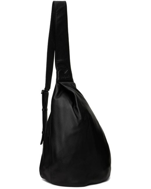 【関税込み】YOHJI YAMAMOTO ブラック Y クロスボディバッグ Yohji Yamamoto Y クロスボディバッグ ブラック | Lyst