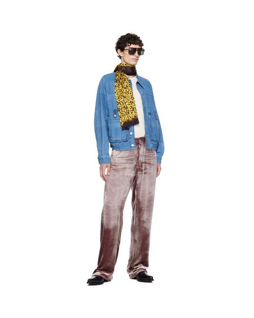 Isabel Marant Blue Darlane Denim Jacket for men