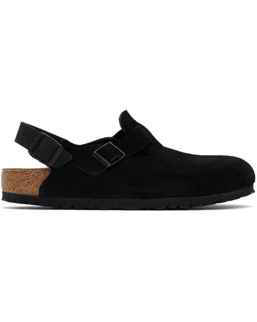 Birkenstock Black Regular Tokio Loafers for men