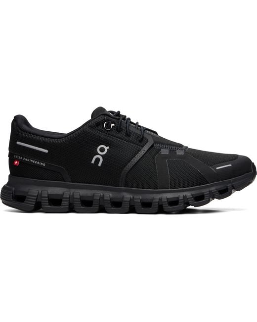 On Shoes Black Cloud 6 Sneakers for men