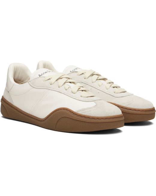 Acne Black Lace-Up Sneakers