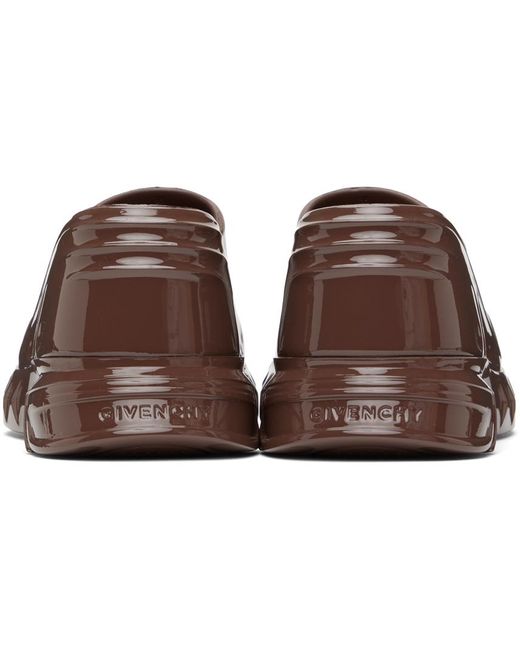 Sandales compensées marshmallow brunes Givenchy en coloris Black