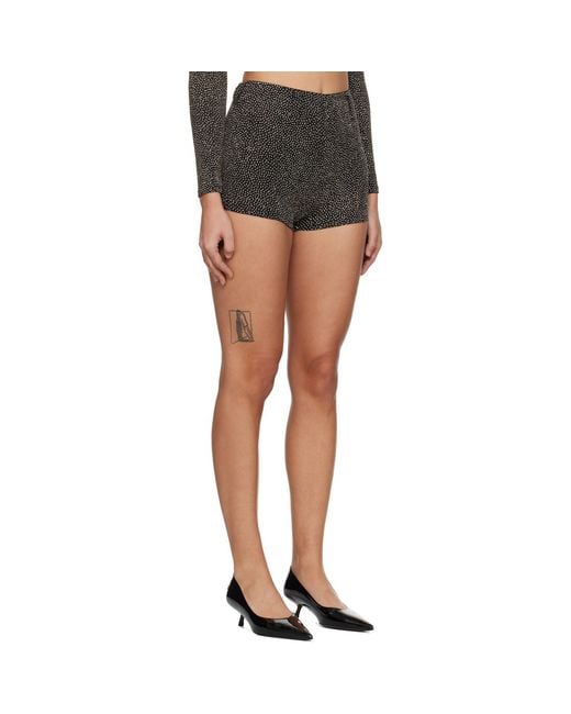 Beaufille Black Nikos Shorts