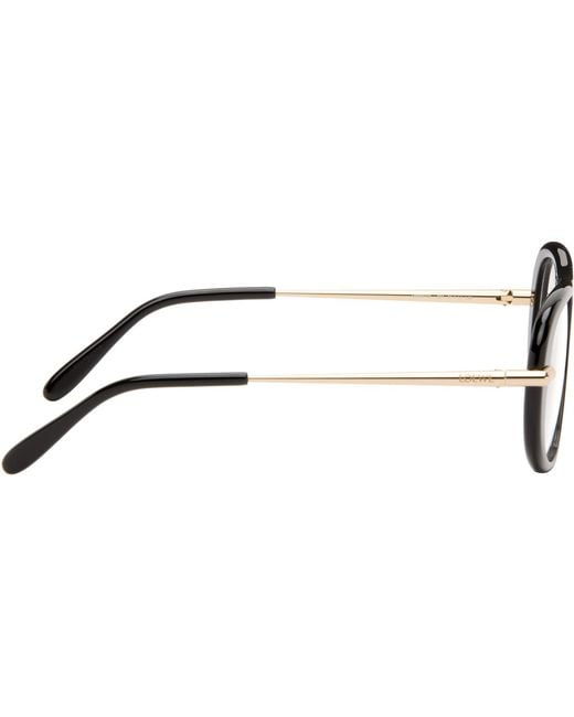 Loewe Black Slim Glasses