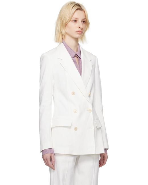 Isabel Marant White Sheril Blazer