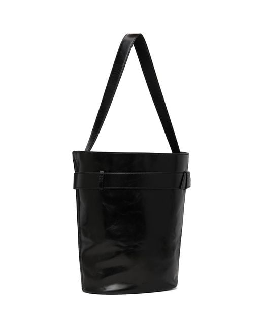 OSOI Black Bucket Brocle Bag