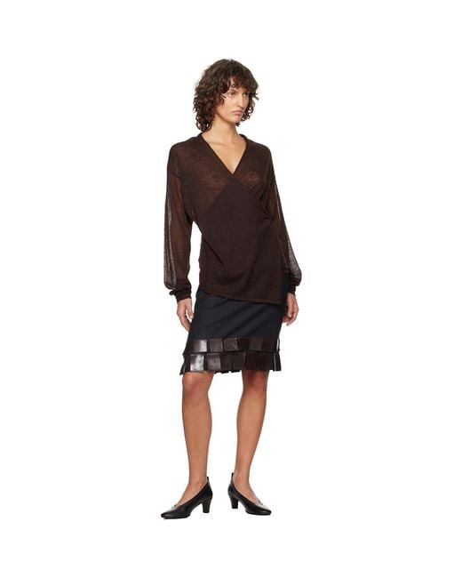 Paloma Wool Black Sudi Cardigan