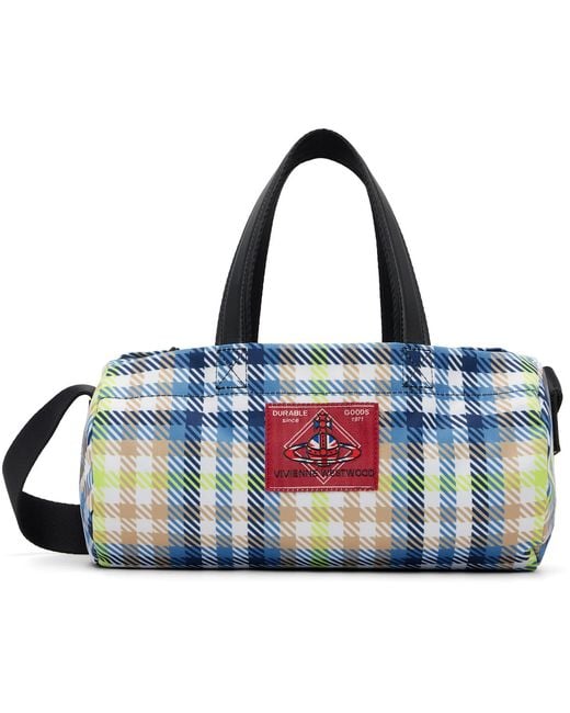 Vivienne Westwood Blue Paul Cylinder Crossbody Bag