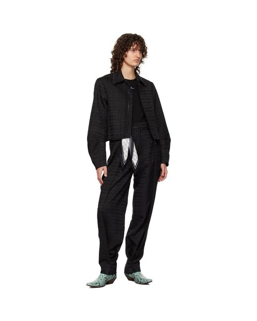 Adererror Black Ani Trousers