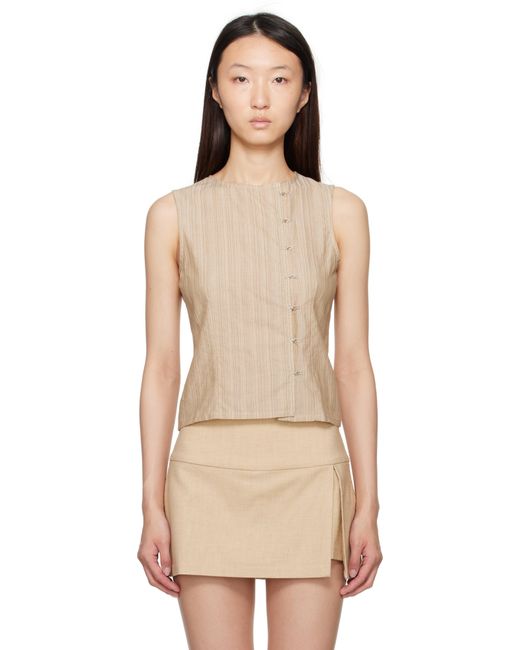 Paloma Wool Natural Mufi Top