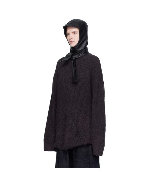 Jean Paul Gaultier Black 'The Leather' Hood