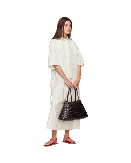 Dragon Diffusion Black Santa Croce Big Tote