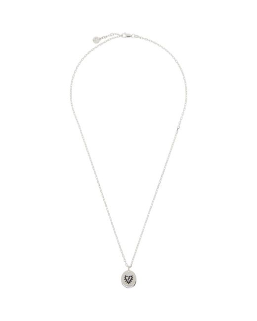 Stolen Girlfriends Club Metallic Warm Welcome Necklace for men