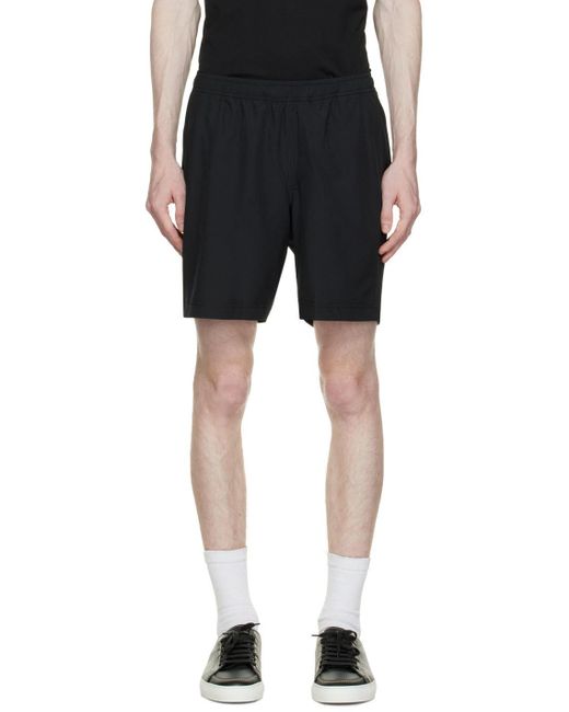 Sunspel Black Active Shorts for men