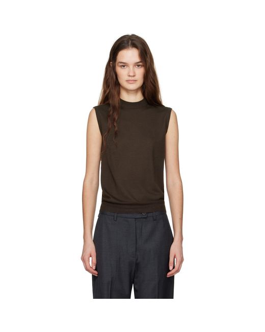 Co. Black Fine Cashmere Shell Vest