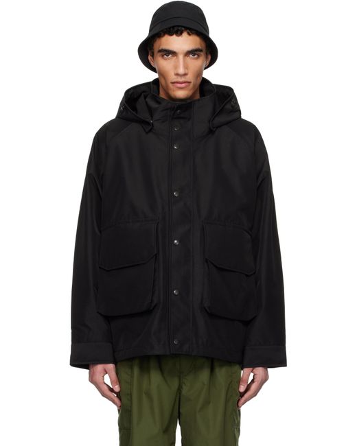 メンズ Nanamica ブラック 2L Gore-Tex クルーザージャケット Black