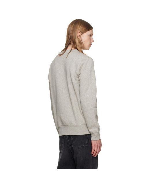 Polo Ralph Lauren Gray Polo Bear Fleece Sweatshirt for men