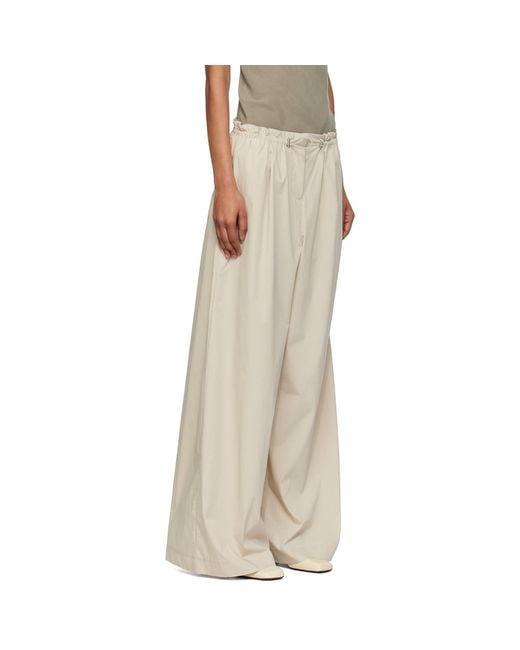 St. Agni Multicolor Petit Paperbag Waist Trousers