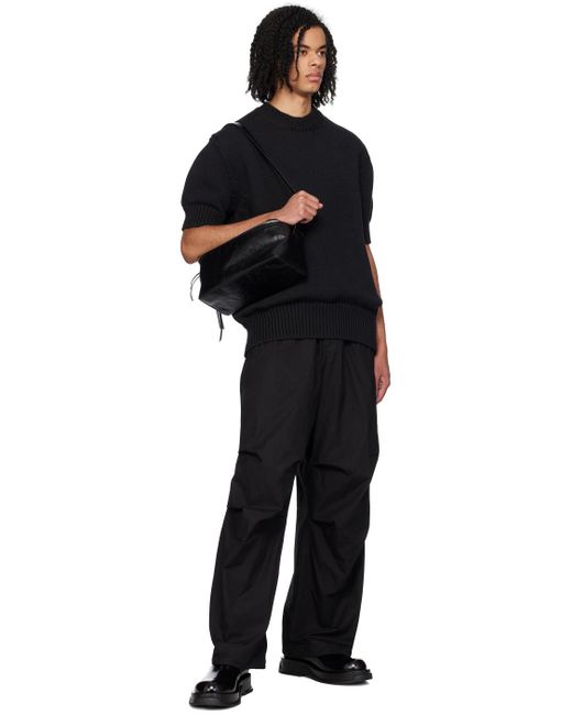 Moyen sac caméra noir Jil Sander pour homme en coloris Black