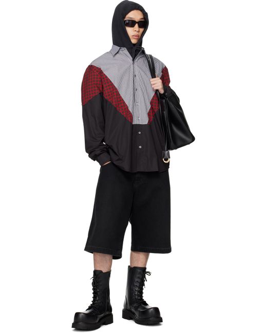 Vetements Blue Tracksuit Shirt for men