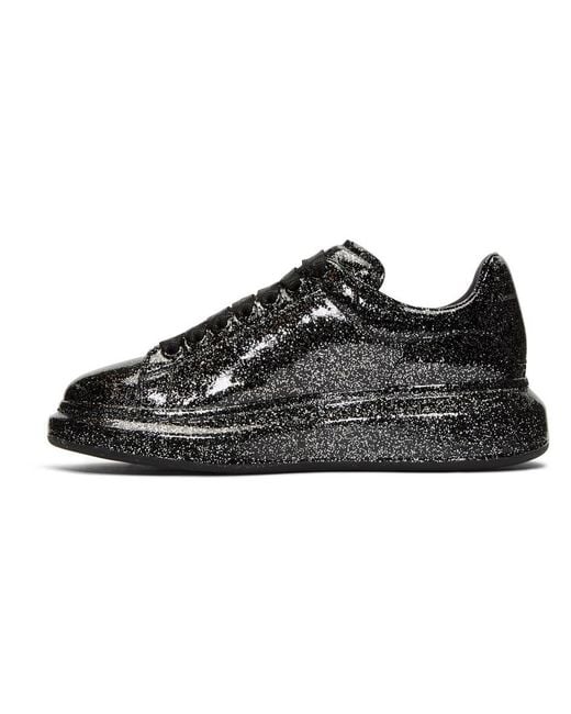 Silver glitter alexander mcqueen on sale trainers