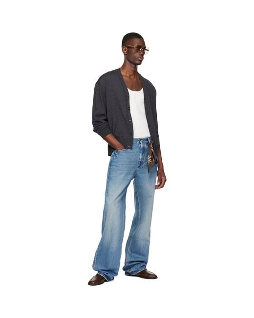 Jacquemus Black 'The J' Cardigan for men