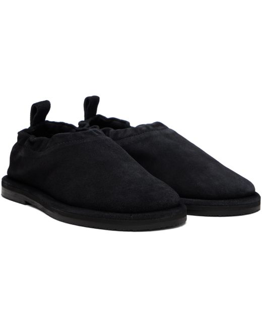 Chaussures À Enfiler Korine Noires En Suède Studio Nicholson en coloris Black