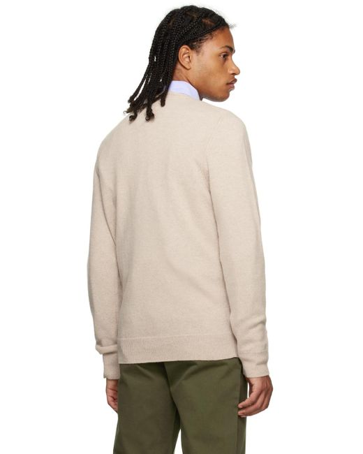 Norse Projects Natural Beige Sigfred Sweater for men