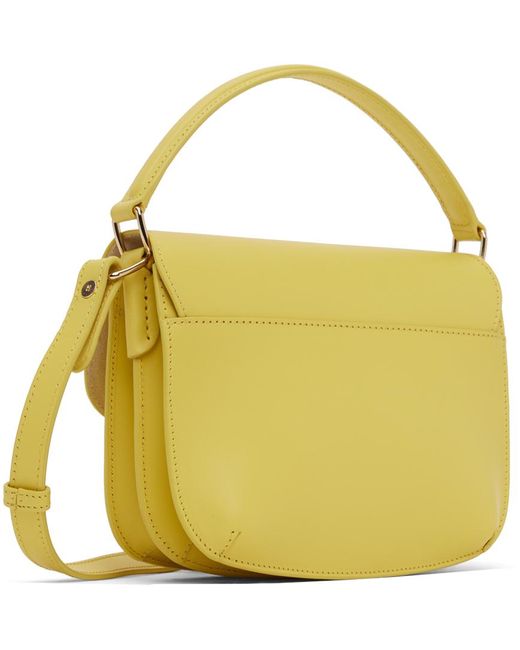 A.P.C. . Yellow Sarah Shoulder Mini Bag