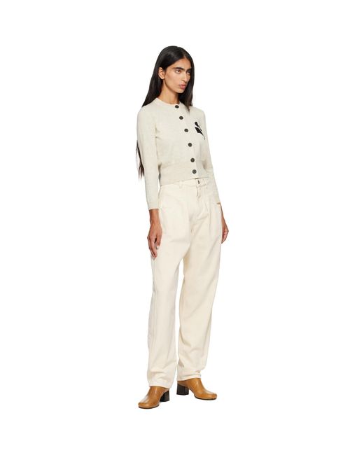 Isabel Marant Natural Newton Cardigan
