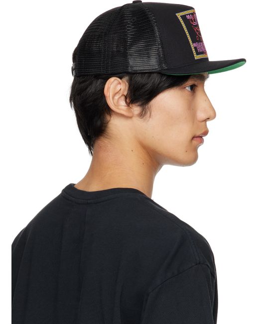 Rhude Black 'Live S' Cap for men