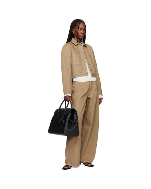 Jacquemus Black 'the Turismo Shopper' Bag