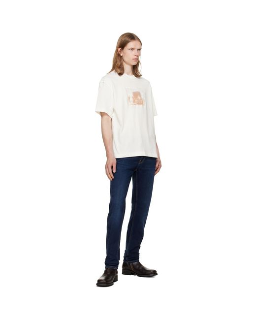 Nudie Jeans Blue Lean Dean Jeans for men